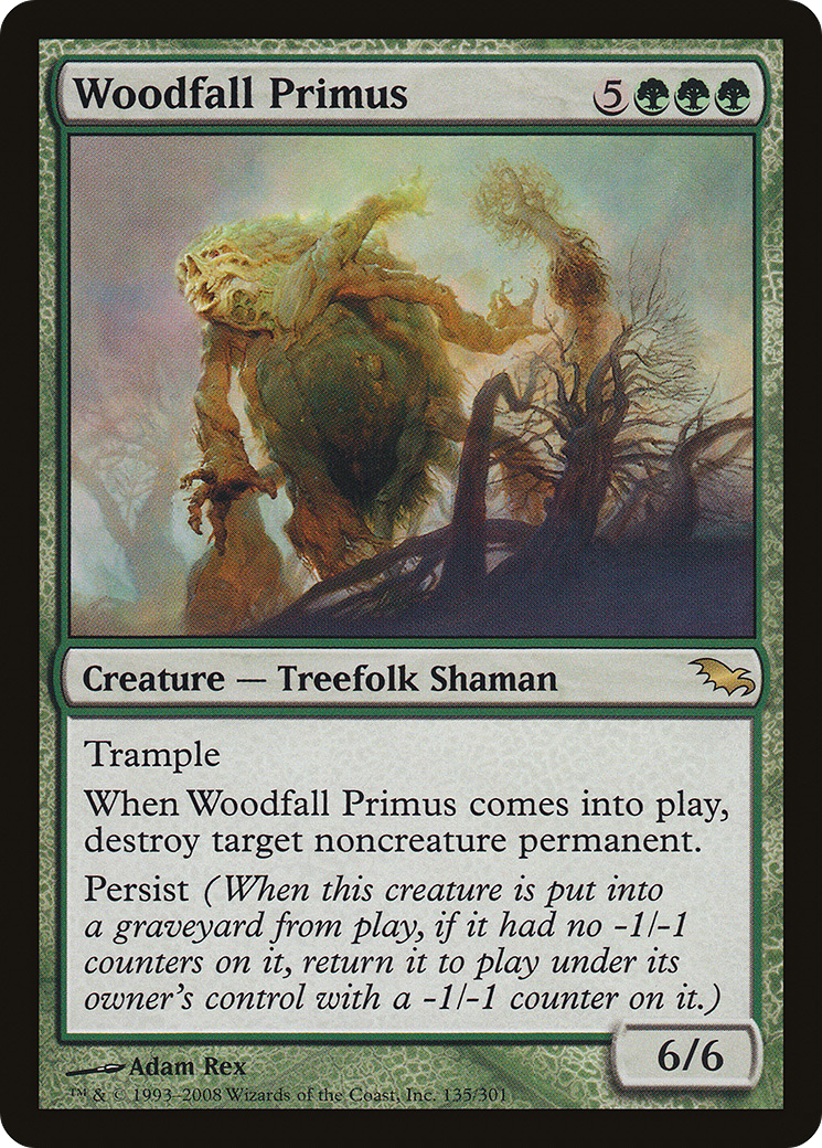 Woodfall Primus (SHM-135)  Foil - Shadowmoor