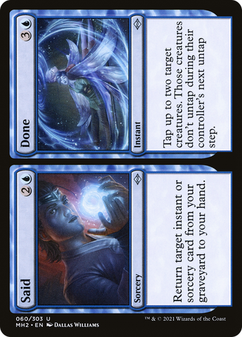 Said // Done (MH2-060)  - Modern Horizons 2