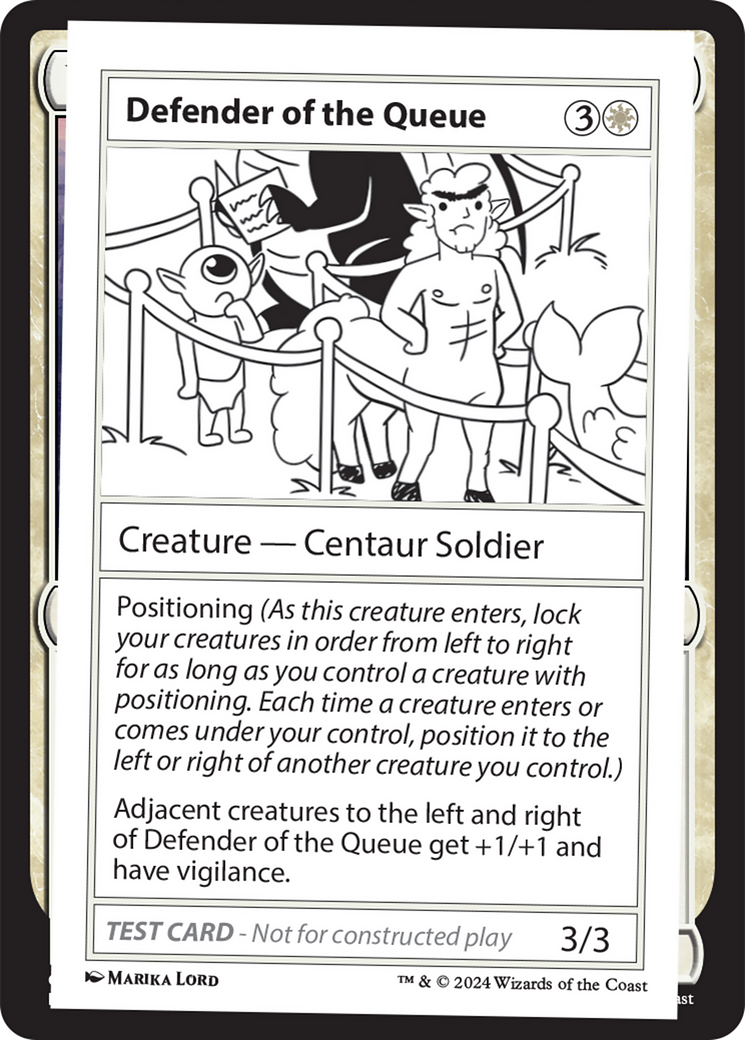 Defender of the Queue (MB2PC-)  - Mystery Booster 2