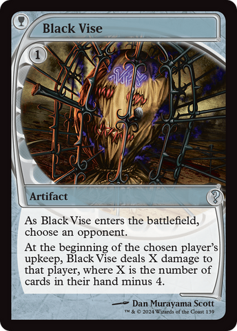 Black Vise (Future Sight) (MB2-139)  - Mystery Booster 2