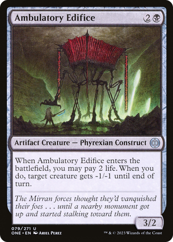 Ambulatory Edifice (ONE-079)  - Phyrexia: All Will Be One