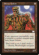 Straw Golem (WTH-)  - Weatherlight