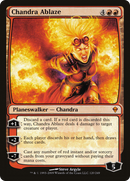 Chandra Ablaze (ZEN-120)  Foil - Zendikar