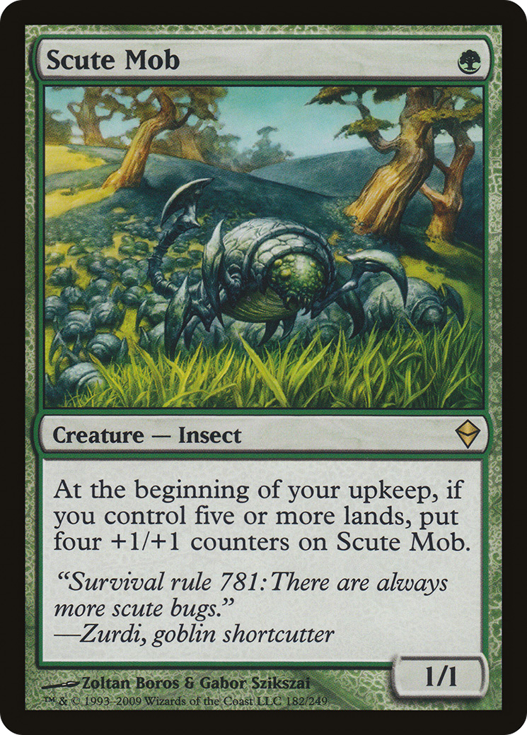 Scute Mob (ZEN-182)  Foil - Zendikar