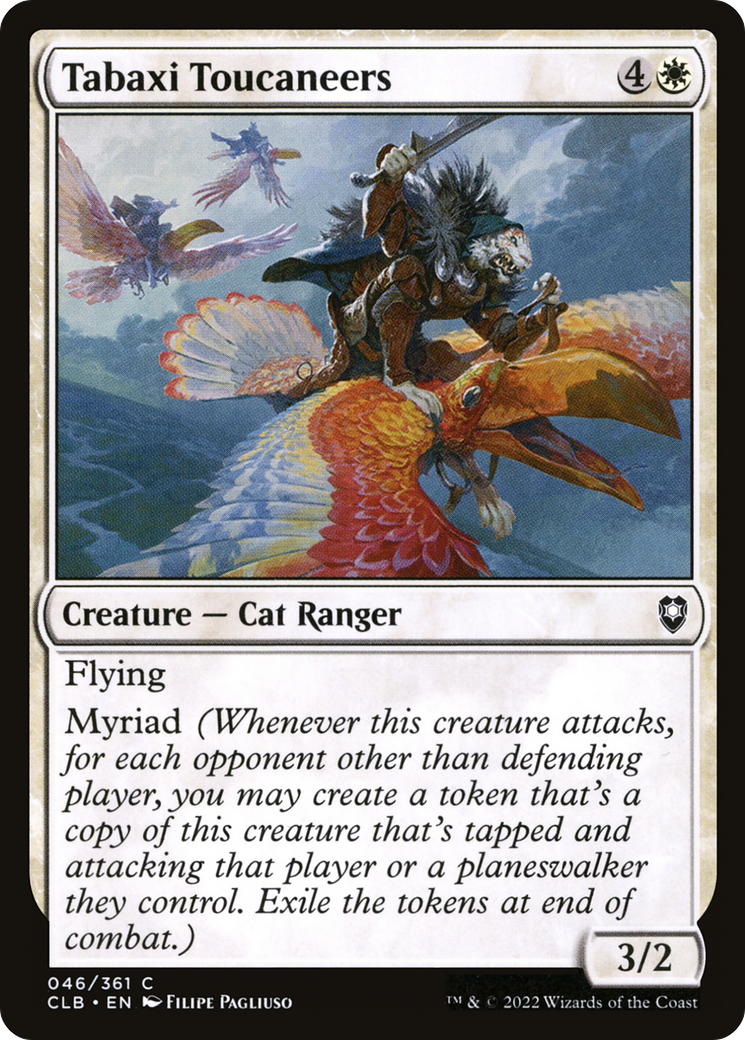 Tabaxi Toucaneers (CLB-046)  - Commander Legends: Battle for Baldur's Gate