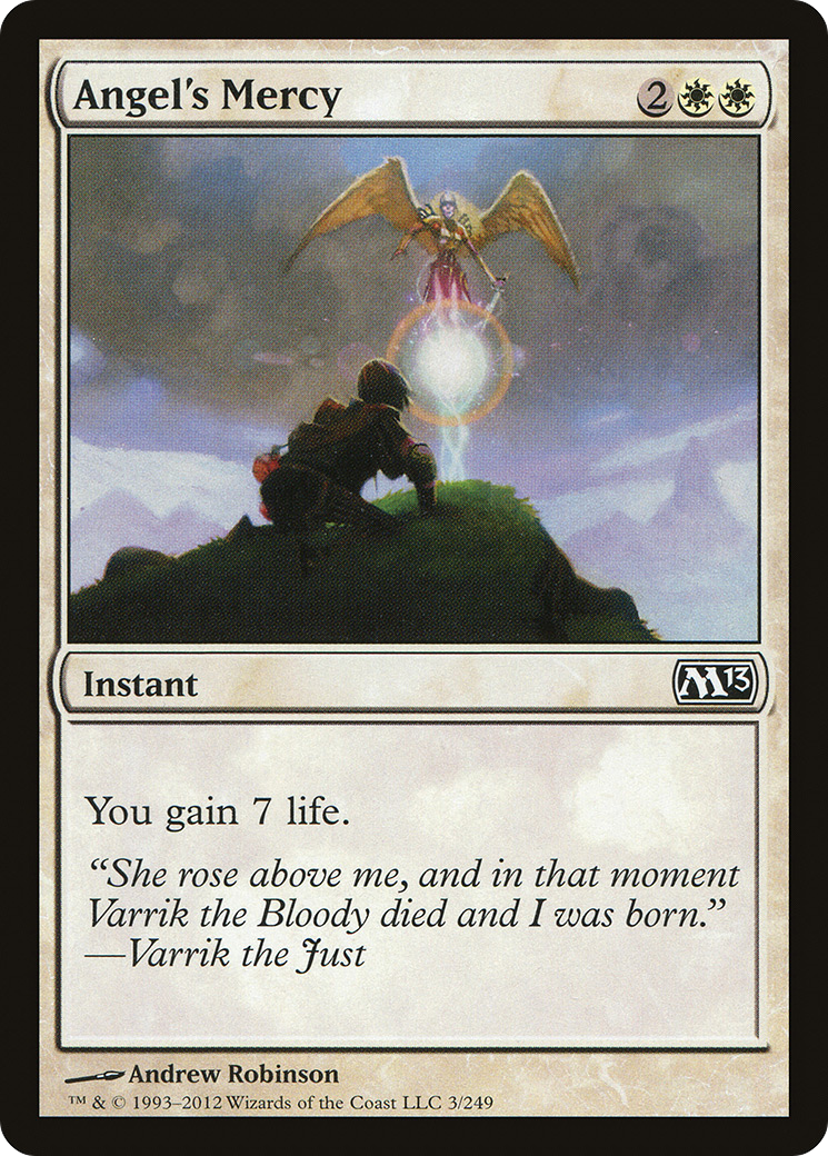 Angel's Mercy (M13-003)  Foil - Magic 2013