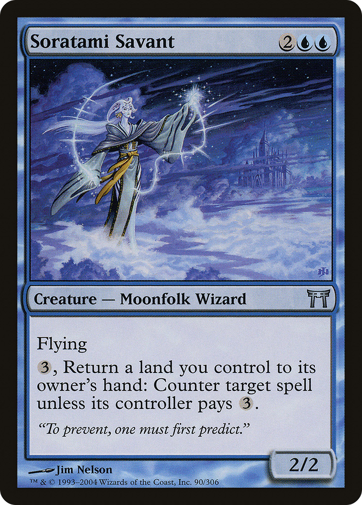 Soratami Savant (CHK-090) - Champions of Kamigawa