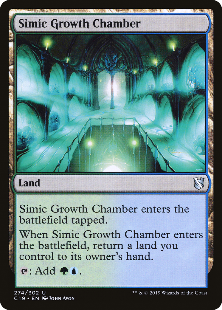 Simic Growth Chamber (C19-274)  - Commander 2019