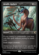 Deadly Rollick (CMM-507)  Etched Foil - Commander Masters