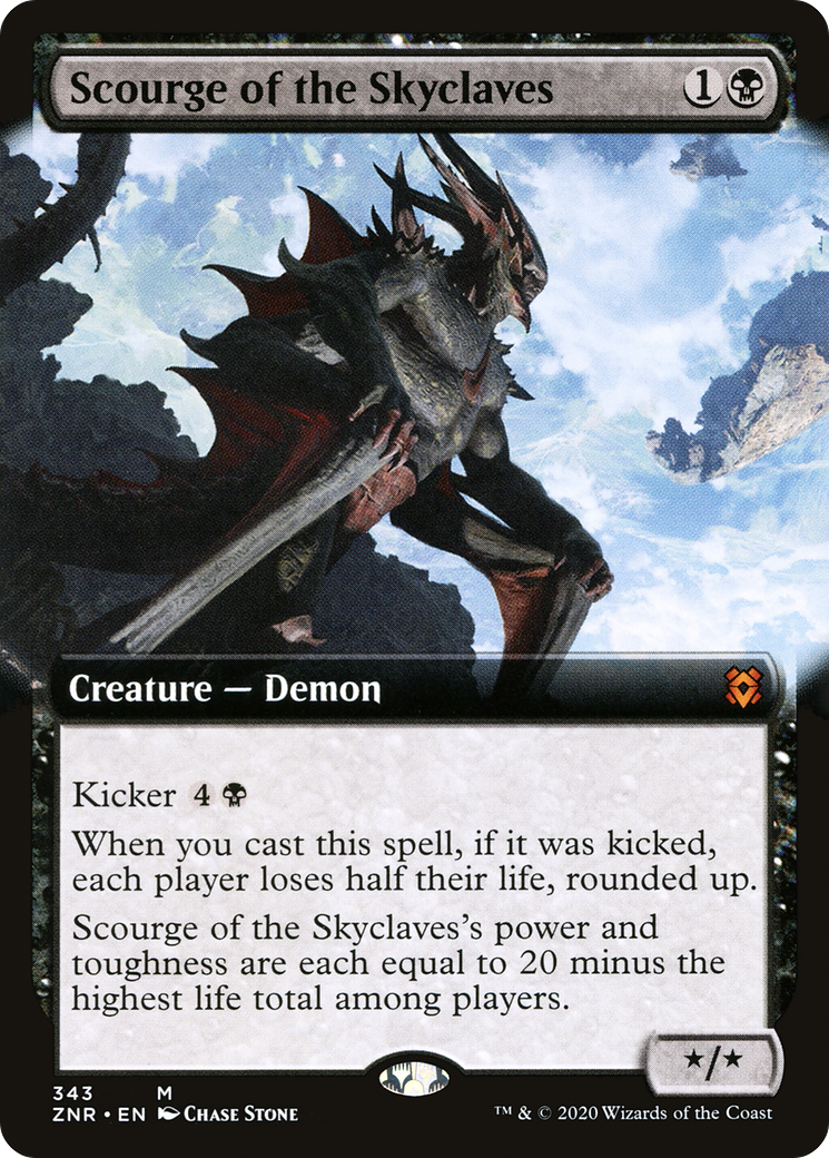 Scourge of the Skyclaves (Extended Art) (ZNR-343)  - Zendikar Rising