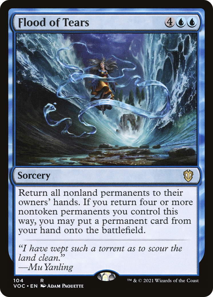 Flood of Tears (VOC-104)  - Crimson Vow Commander