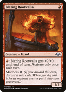 Blazing Rootwalla (MH2-115)  Foil - Modern Horizons 2
