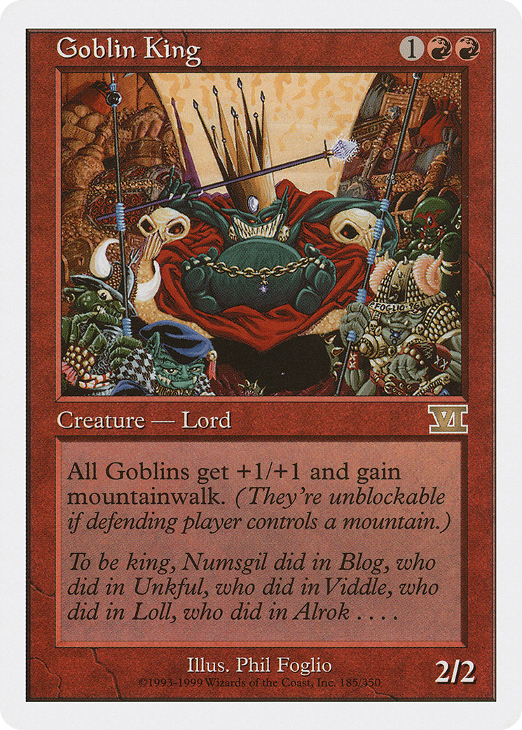 Goblin King (6ED-185)  - Classic Sixth Edition