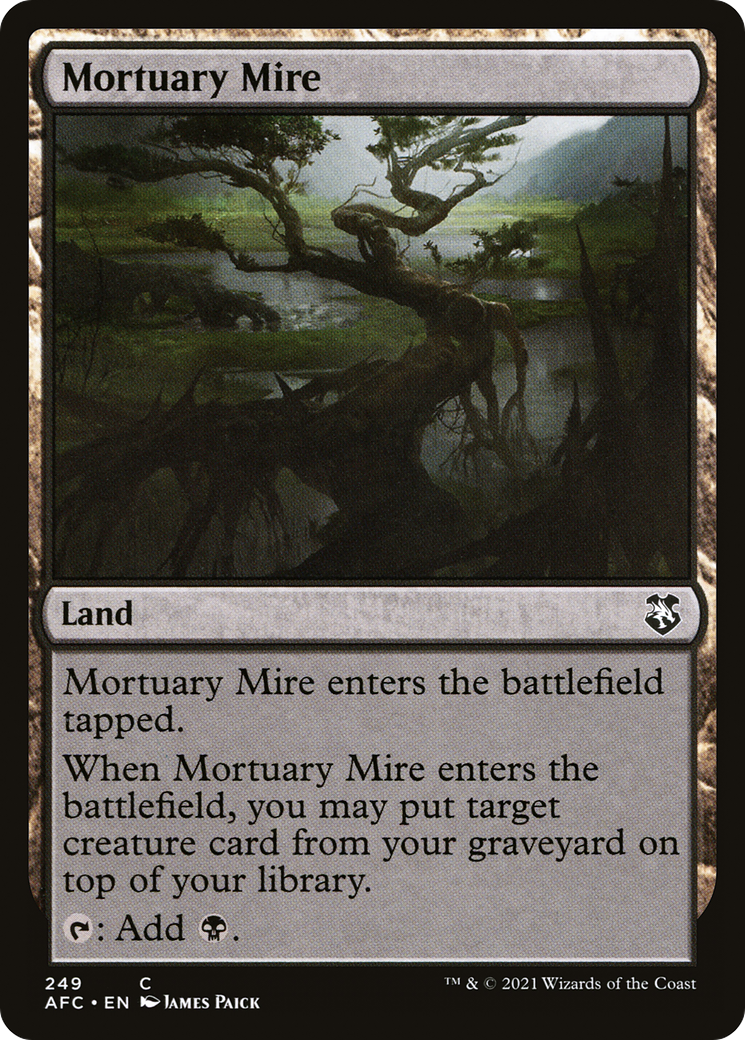 Mortuary Mire (AFC-249) - Adventures in the Forgotten Realms Commander