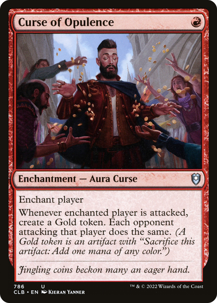 Curse of Opulence (CLB-786)  - Commander Legends: Battle for Baldur's Gate
