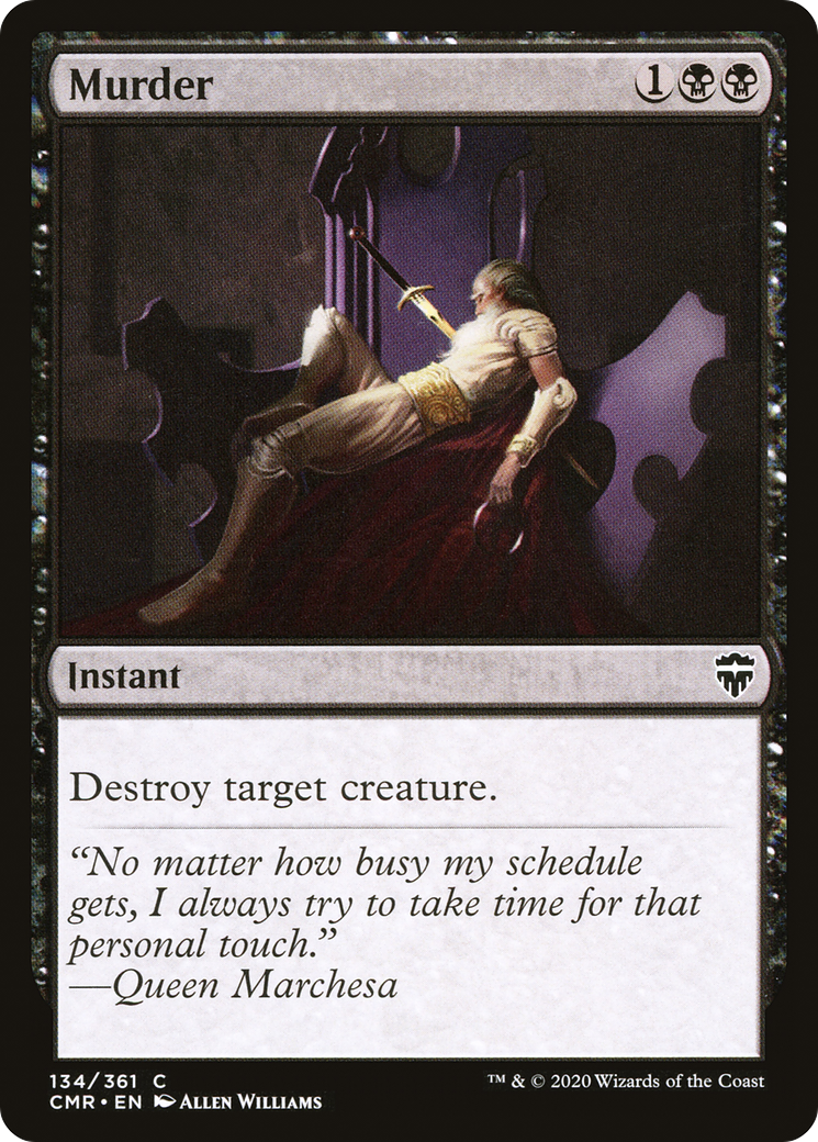 Murder (CMR-134)  - Commander Legends