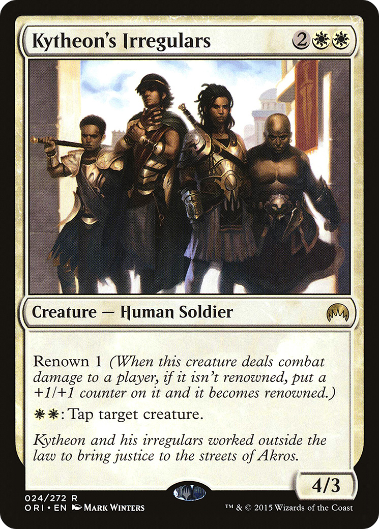 Kytheon's Irregulars (ORI-024)  - Magic Origins