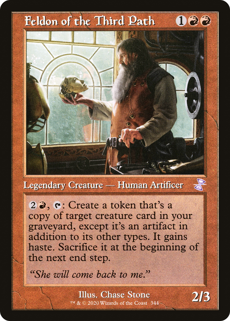 Feldon of the Third Path (TSR-344)  Foil - Time Spiral Remastered