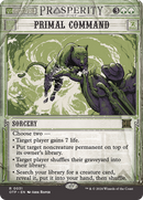 Primal Command (OTP-031)  Foil - Breaking News: (Showcase) (Borderless)