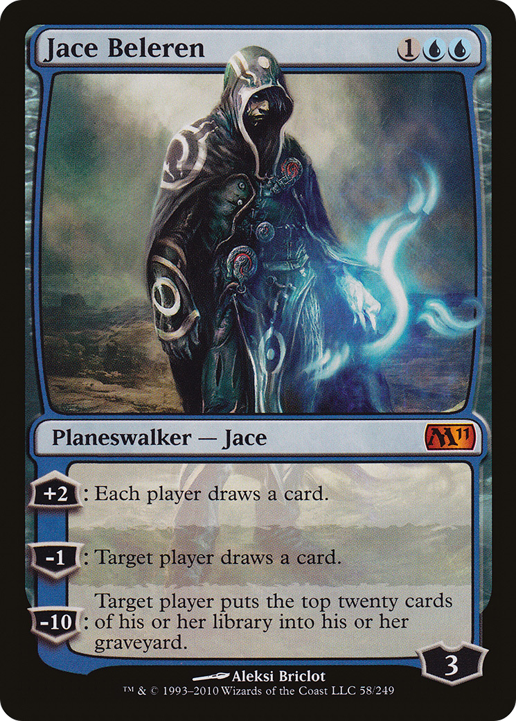 Jace Beleren (M11-058)  Foil - Magic 2011