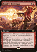 Creative Technique (Extended Art) (C21-376)  - Commander 2021: (Extended Art)