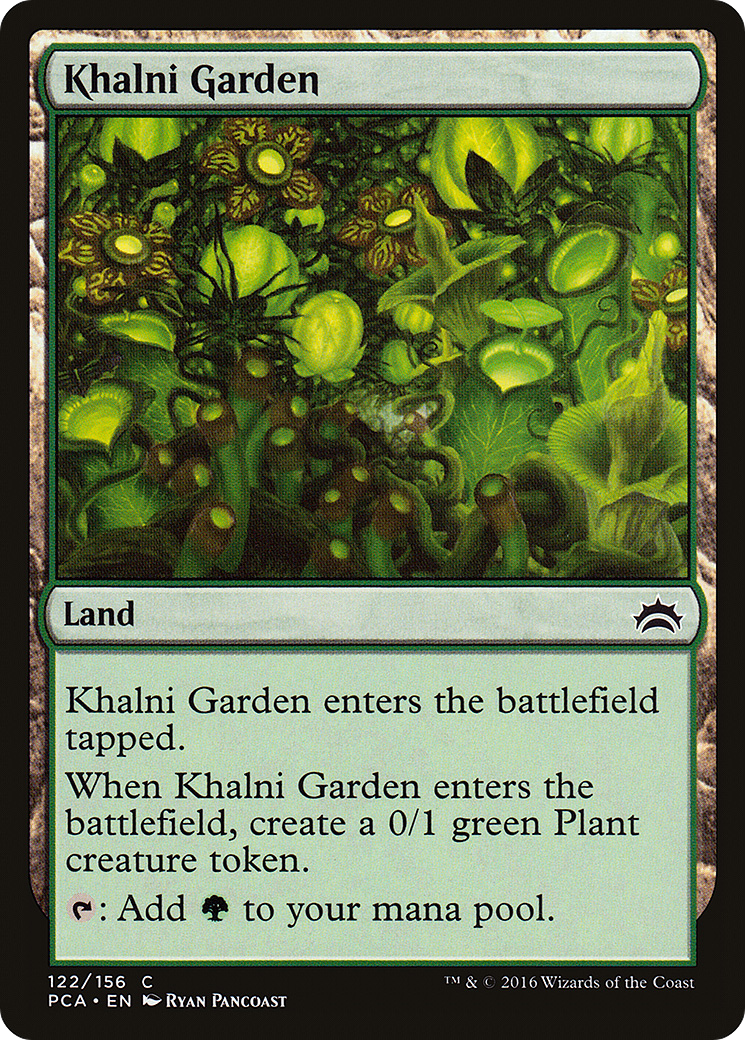 Khalni Garden (PCA-122)  - Planechase Anthology