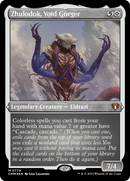 Zhulodok, Void Gorger (CMM-779)  Etched Foil - Commander Masters