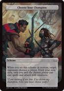 Choose Your Champion (Full Art) (A:DSC-330)  - Duskmourn: House of Horror Commander