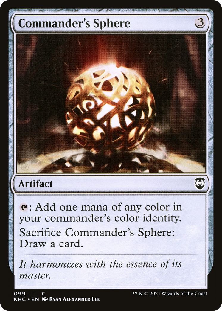 Commander's Sphere (KHC-099)  - Kaldheim Commander