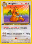 Dragonite (19) 019/62  - 1st Edition Fossil - Rare