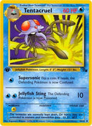 Tentacruel 044/62  - 1st Edition Fossil - Uncommon