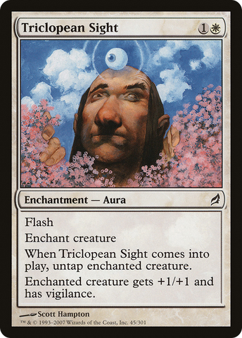 Triclopean Sight (LRW-045)  Foil - Lorwyn