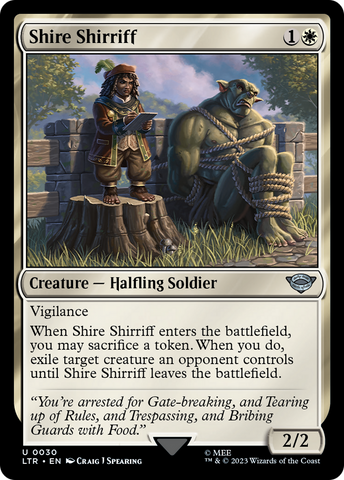 Shire Shirriff (LTR-030)  - The Lord of the Rings: Tales of Middle-earth