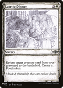 Late to Dinner (Showcase) (LIST-MH2-329)  - The List: (Showcase)