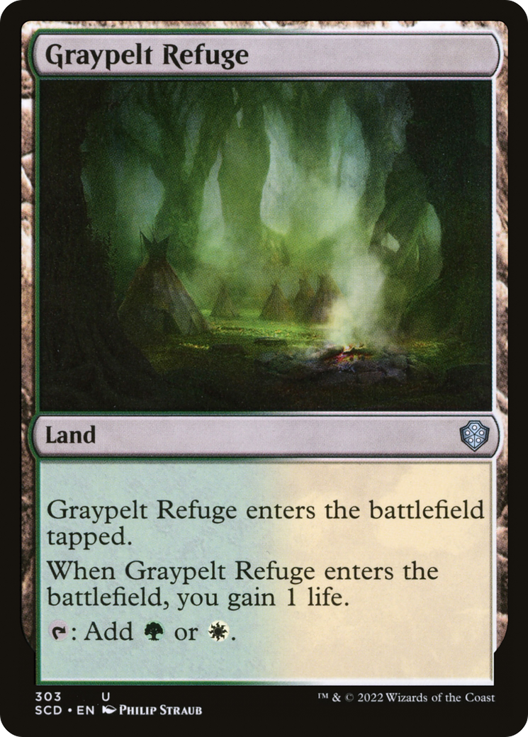 Graypelt Refuge (SCD-303)  - Starter Commander Decks