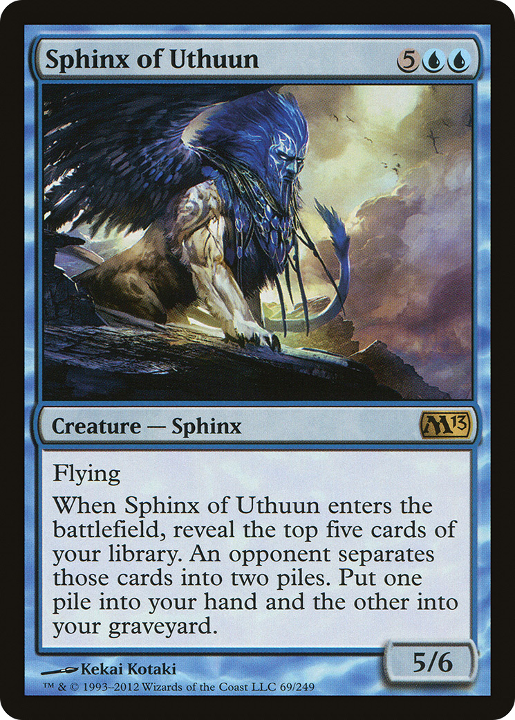 Sphinx of Uthuun (M13-069)  Foil - Magic 2013