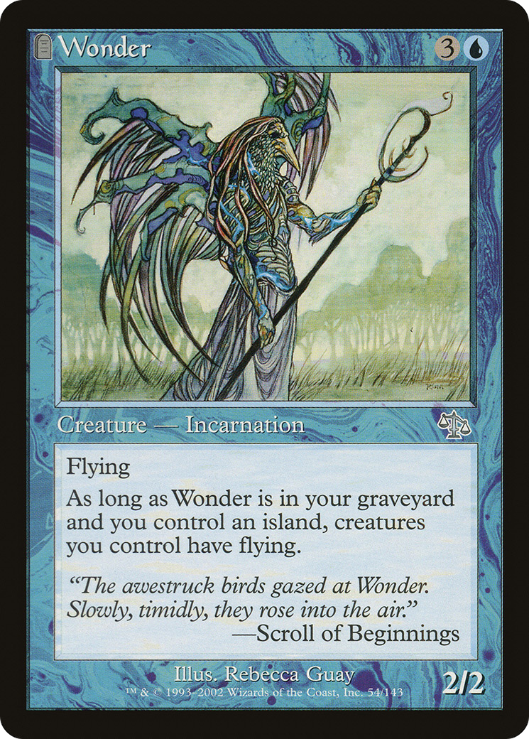 Wonder (JUD-054)  Foil - Judgment: (tombstone)