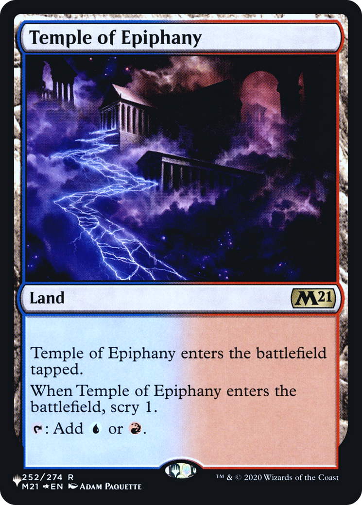 Temple of Epiphany (LIST-M21-252) - The List Foil