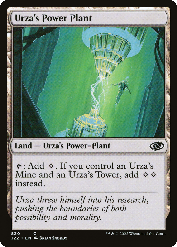 Urza's Power Plant (J22-830)  - Jumpstart 2022