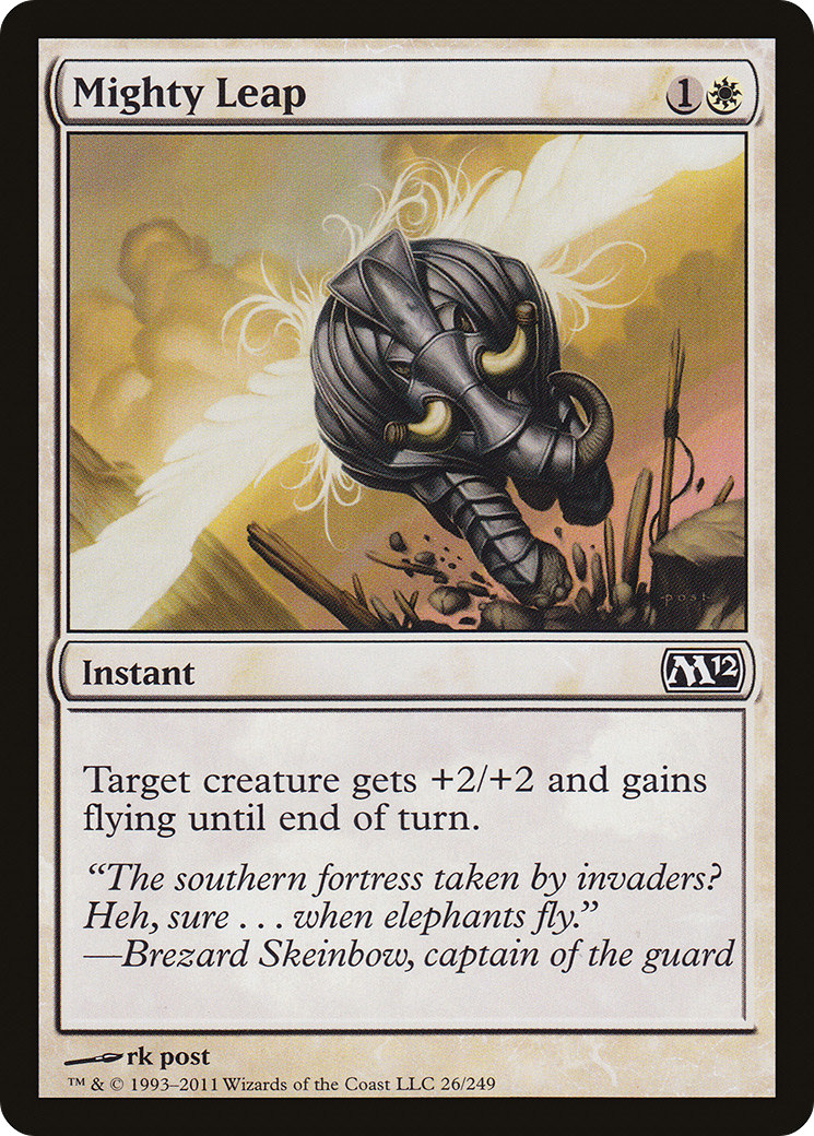 Mighty Leap (M12-026)  - Magic 2012