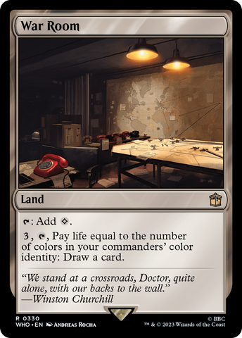 War Room (WHO-330)  Foil - Doctor Who