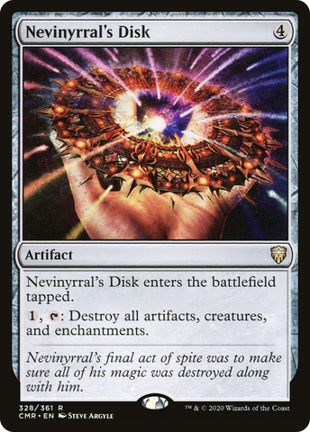 Nevinyrral's Disk (CMR-328)  - Commander Legends