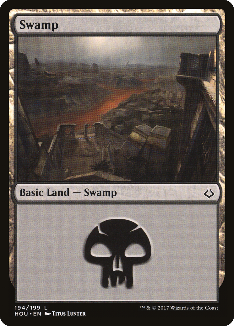 Swamp (194) (HOU-194)  Foil - Hour of Devastation