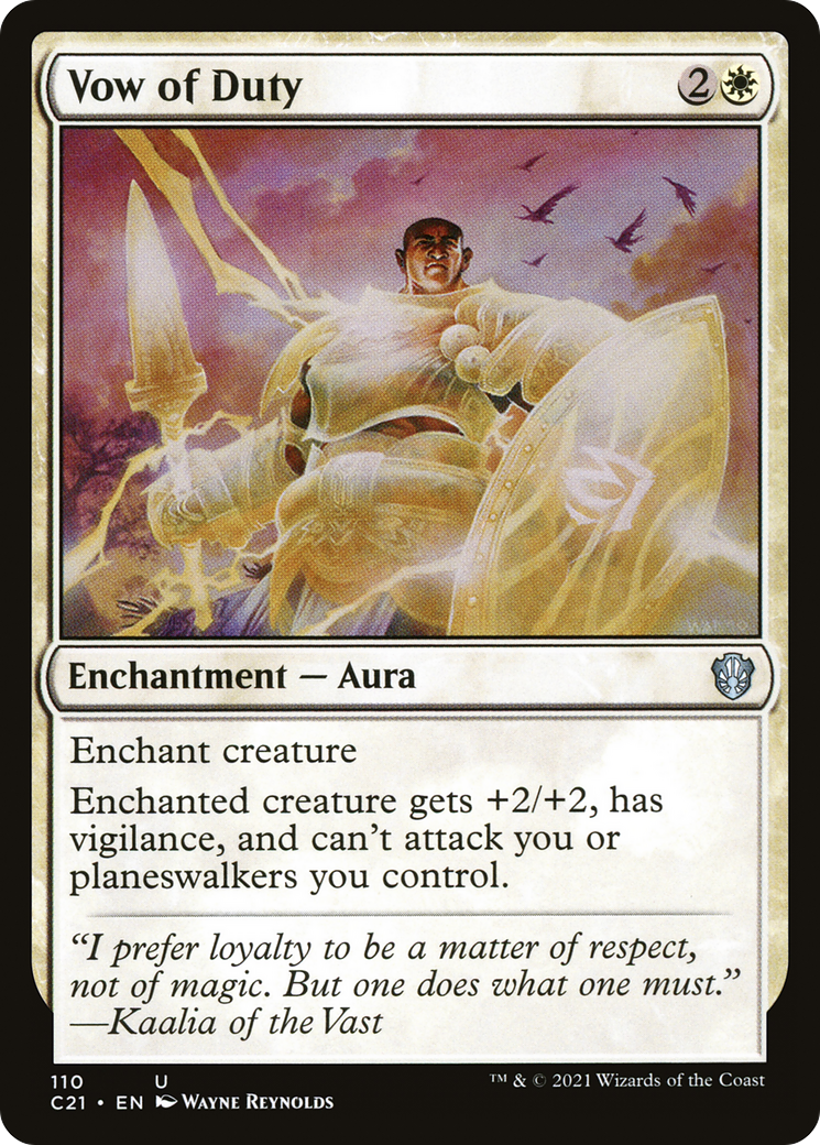 Vow of Duty (C21-110)  - Commander 2021