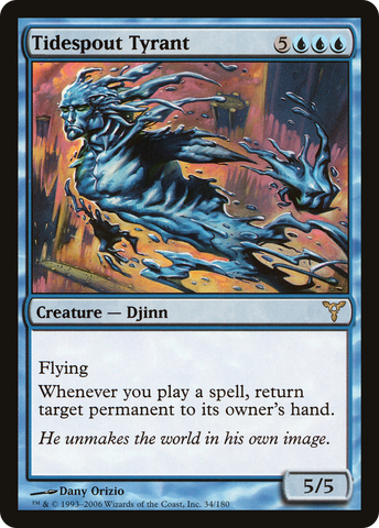 Tidespout Tyrant (DIS-034)  Foil - Dissension