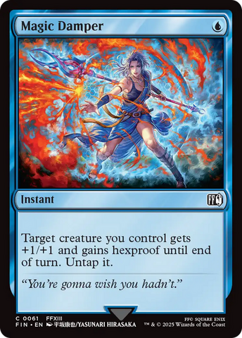 Magic Damper (FIN-061)  Foil - FINAL FANTASY
