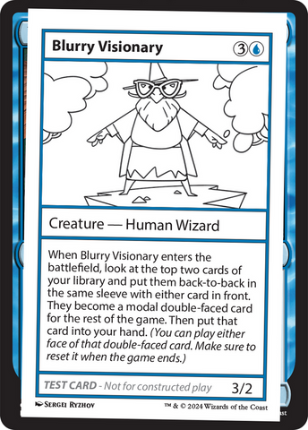 Blurry Visionary (MB2PC-)  - Mystery Booster 2