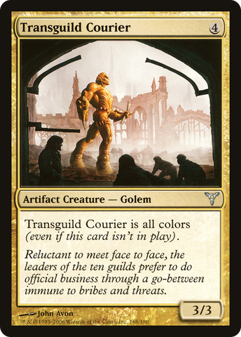 Transguild Courier (DIS-)  Foil - Dissension