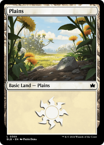 Plains (BLB-369) - Bloomburrow Foil