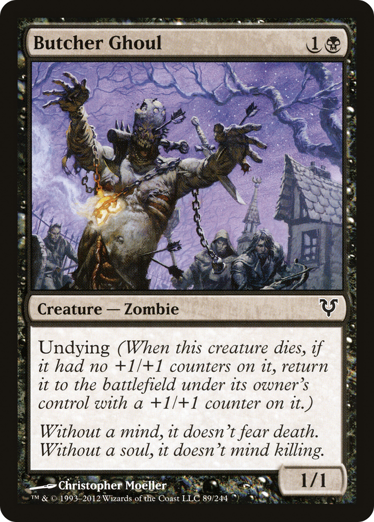 Butcher Ghoul (AVR-089)  - Avacyn Restored